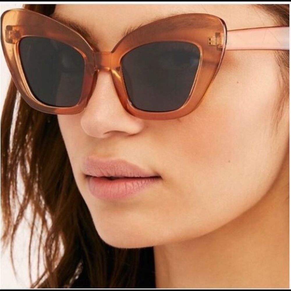 Free People x I SEA Extreme Cat Eye Sunglasses